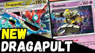 Dragapult ex is EVEN BETTER with Dusknoir Shrouded Fable Pokemon TCG [upl. by Etnohc]