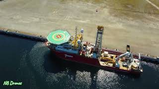 The Fugro Explorer  New Bedford MA  DJI Mini 2  4K [upl. by Lamiv]