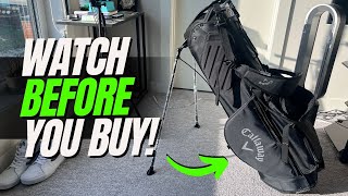 Quick Review of my Callaway Fairway C Golf Stand Bag  MUST HAVE [upl. by Nnayrrehs]