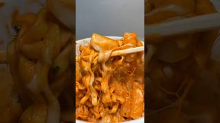 carbonara buldak ramen tteokbokki asmr koreanfood [upl. by Neelyahs]