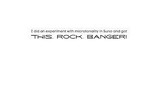 Microtonality is A Data Hole In Suno AI [upl. by Jasisa500]