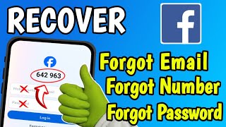 How To Recover Facebook Password Without Email and Phone Number  2024 [upl. by Nyleimaj]