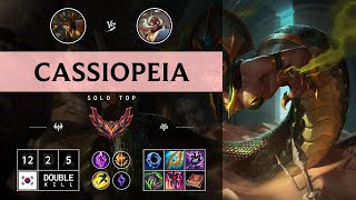 Cassiopeia Top vs Corki  KR Grandmaster Patch 1414 [upl. by Eniron205]