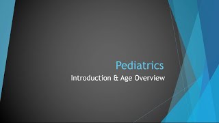 Paramedic Pediatric Emergencies Part 1 [upl. by Lori]