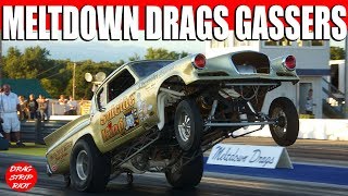 Old School Gasser Nostalgia Drag Racing Meltdown Drags [upl. by Aisya]