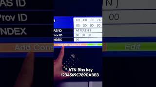 ATN biss key setup on StarSat Receivers [upl. by Orecul433]