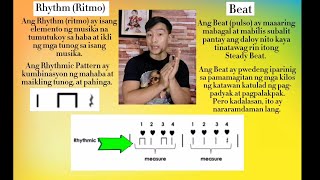 Beat vs Rhythm  Pulso at Ritmo Grade 1 2 and 3  with Clapping Exercises [upl. by Enail]