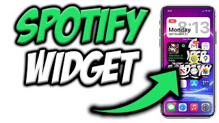 How To Get The Spotify Music Widget on iOS 14 📲 Make Spotify Widget  Create Spotify Widget [upl. by Fatma]