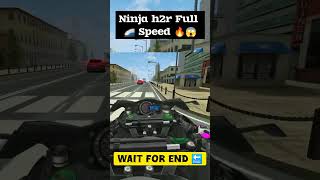 Ninja h2r Full speed 🚄😱‼️ in Xtreme motorist bike game ‼️ shorts babayoutuber [upl. by Stclair]