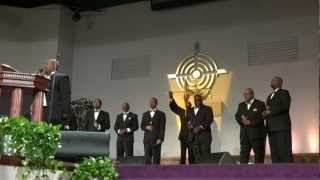 Evangel Fellowship COGIC Greensboro Sunda AM Mens Ensemble One More Chance March 11 2012 [upl. by Scevor]