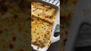 Italian Beef Stuffed Cannelloni Recipe explore baking food bakeing cooking shortvideo shorts [upl. by Thurnau]