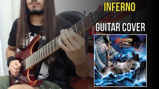 Symphony X  Inferno Unleash The Fire Guitar Cover Guilherme Torres [upl. by Thorny633]