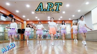 APT Line DanceMuhammad Yani INA  October 2024아파트 라인댄스서수원주민편익시설 영상반 [upl. by Lightman]