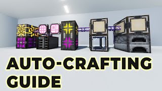 Applied Energistics 2 Basics Autocrafting Setup Guide For Beginners 2024 UPDATED [upl. by Tabb]