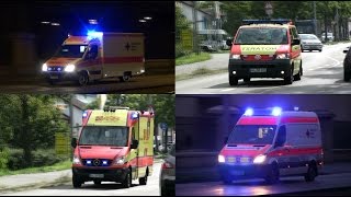 Rettungsdienst Mannheim amp Umgebung Zusammenschnitt [upl. by Kenzi]