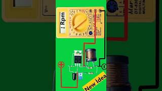 Multimeter Upgrade Turn a Multimeter into a Tachometer zaferyildiz diy experiment electronic [upl. by Solrak]