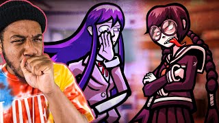 Yuri vs Toko Fukawa  Rap Battle REACTION FreshyKanal [upl. by Nealey]