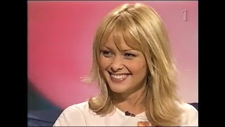 Söndagsöppet  Izabella Scorupco SVT 2001 [upl. by Davidde679]