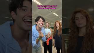 ALESSIA LANZA E EMILY PALLINI E IL LORO FANTASTICO SCHERZO IN AEREOPORTO tiktok perte webboh [upl. by Repsihw]