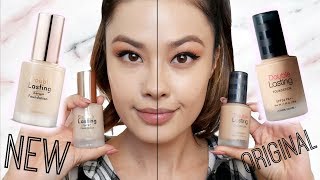 NEW Etude House Double Lasting SERUM Foundation Review  Original Comparison [upl. by Montanez574]