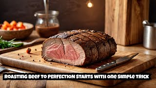 Roasting Beef to PERFECTION Starts with One Simple Trick [upl. by Ahsenauq739]