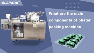 What are the main components of blister packing machine [upl. by Enelra]