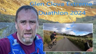 Glen Clova Extreme Duathlon 24 The best little adventure race in Scotland Angus running cycling [upl. by Ogires598]