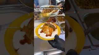 Magical Raj kachori in Just 130😋🥵 streetfood indianfood food foodie recipe youtubeindia [upl. by Ytissac]