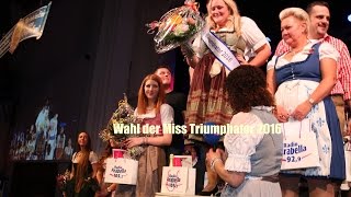 Starkbierfest 2016  Finale der Wahl der Miss Triumphator im Löwenbräukeller am 19032016 [upl. by Vashtee625]