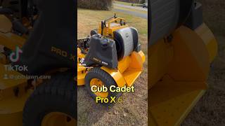 Cub Cadet demo CubCadetUSA lawncare smallbusiness lawn testdrive beast fall autumn demo [upl. by Adnolohs]