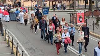 Processione per la festa del Voto a Saronno [upl. by Shena632]