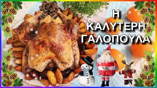 ΓΑΛΟΠΟΥΛΑ 🎅 ❄️ ⛄ η πιο γευστική και ζουμερή Χριστουγεννιάτικη γαλοπούλα που έχετε φάει🎇 [upl. by Naveb518]