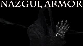 Skyrim Nazgul Armor Set [upl. by Scribner677]