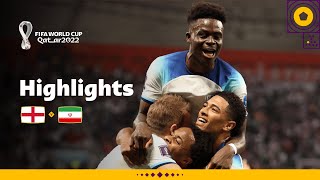 Young Lions shine in opener  England v Iran highlights  FIFA World Cup Qatar 2022 [upl. by Araihc16]