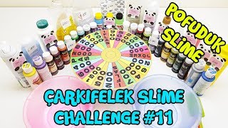 Çarkıfelek Slime Challenge 11  Pofuduk Slime Yarışması  En Güzel Slime Hangisi [upl. by Jamal]