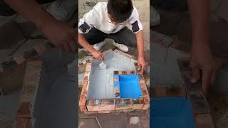 Amazing Process 💦 waterproofing part 144 easily solve problem short shorts [upl. by Nelav]