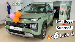 Hyundai Exter  ₹6 लाख से Best micro SUV 😁  Hyundai Exter 2024 review  Tata Punch competition SUV [upl. by Karlyn]