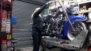 131 1965 HARLEY PANHEAD 74ci FLH NEW Restoration by Tatro Machine [upl. by Allix]