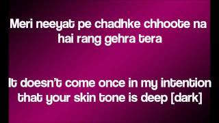 quotChikni Chameliquot Lyrics amp English Translation  Shreya Goshal quotAgneepathquot [upl. by Yrroc]