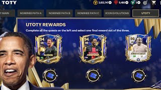 20 Spend For 1 TOTY Pack 5X 9495 TOTY Pack Opening [upl. by Komarek]