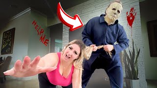 WHY IS MICHAEL MYERS CHASING ME [upl. by Notniuq]