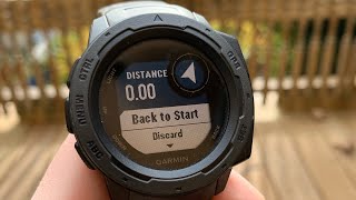 Garmin Instinct Back to Start navigation review No more breadcrumbs needed to find your way home [upl. by Berte]