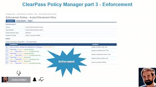 Aruba ClearPass Training Part 3  Enforcement profiles and Policy [upl. by Zuzana]