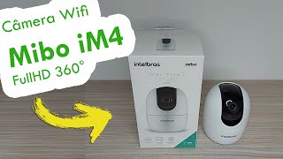 CFTV  Câmera Mibo Wifi iM4 mibo intelbras [upl. by Etaner]