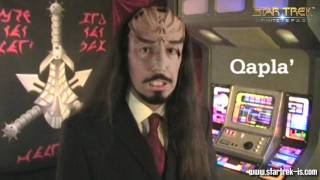 Klingon Course 1 nuqneH amp Qapla [upl. by Gunthar]