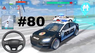 LIFE IS A GAME 80 الحياة هي لعبة Police Driving Gameplay Anasgamimgind automobile games [upl. by Huey]