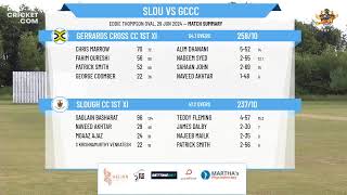 Slough CC 1st XI v Gerrards Cross CC 1st XI [upl. by Nalyorf614]