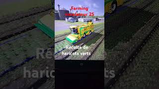 Récolte de haricots vert FS25 [upl. by Wilmar]