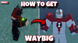 HOW TO GET WAYBIG IN ULTIMATE REZOLVE 10  Roblox Ultimate Rezolve 10  Roblox Ben 10 2024 [upl. by Yarb26]