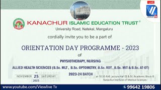 Kanachur Islamic Education Trust R  Orientation Day Program  2023  Kanachur Deralakatte [upl. by Igor108]